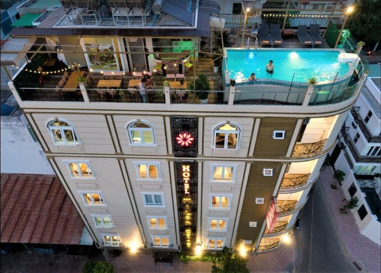 Milan Corner Hotel Vung Tau Esterno foto